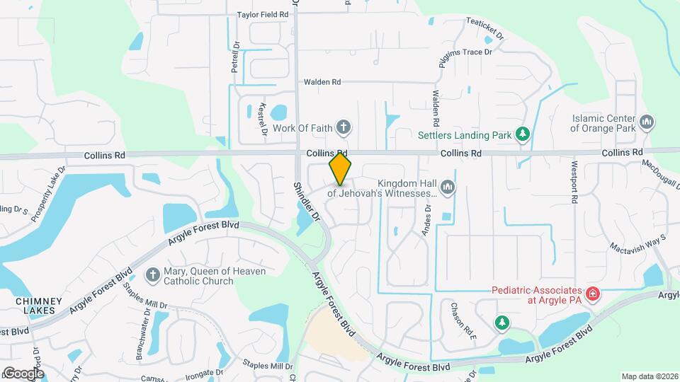 8533 Moss Pointe Trail N Map and Location Details