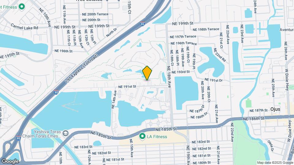 1601 NE 191st St Map and Location Details