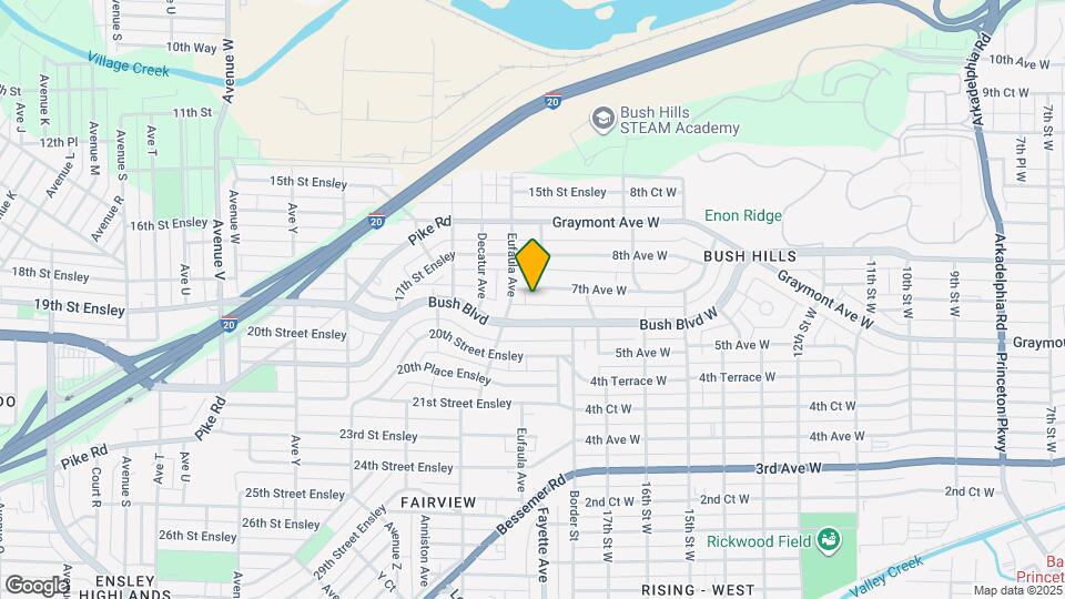 1731 7th Ave W Map and Location Details