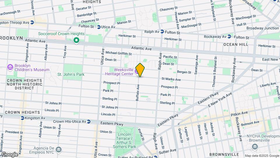 169 Buffalo Ave Mapa y Detalles de la Ubicación