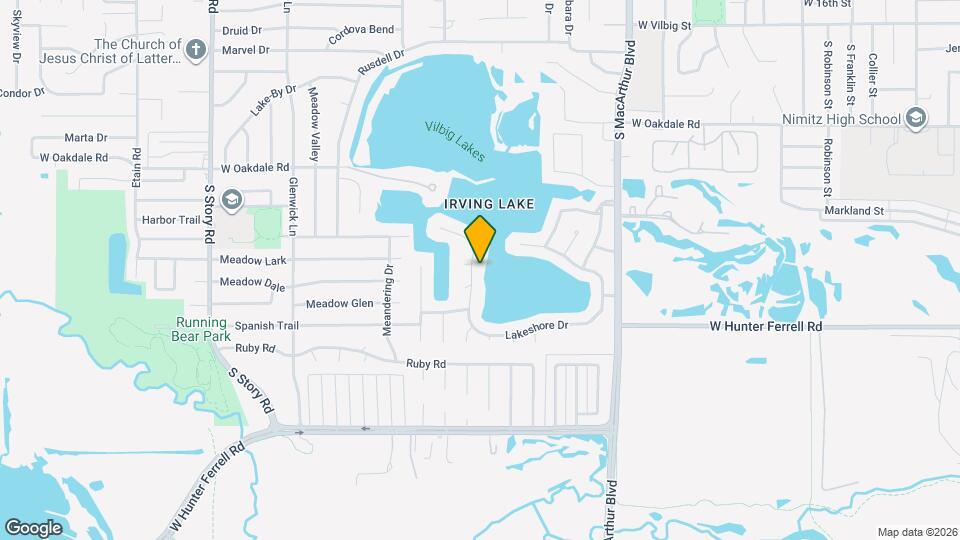1423 Lakeshore Dr Map and Location Details