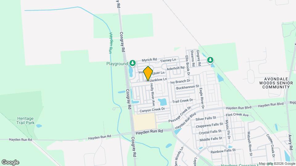 5980 Pennington Creek Dr Map and Location Details