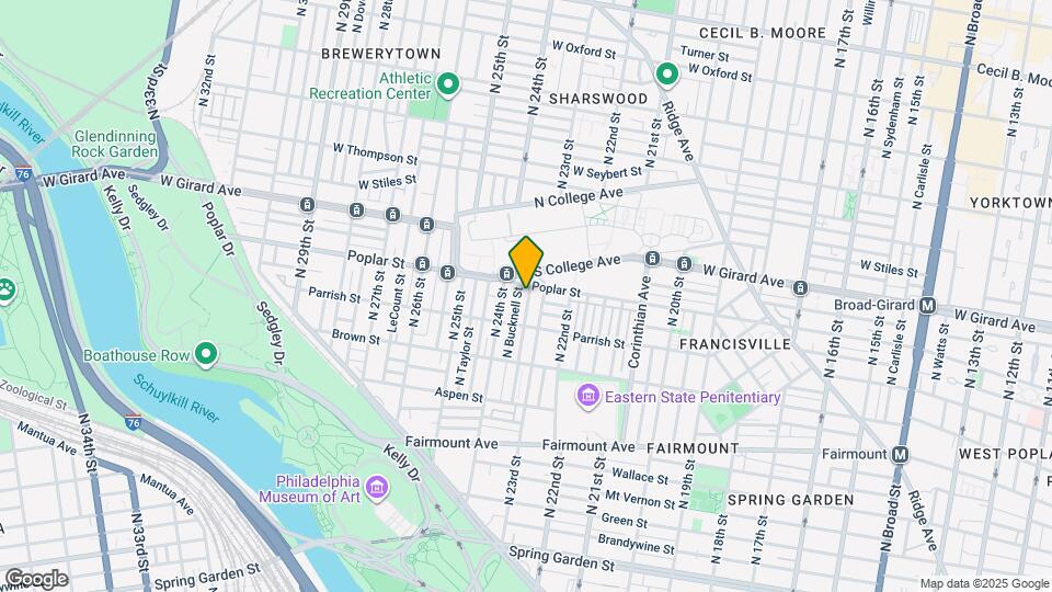 890 N Judson St Map and Location Details