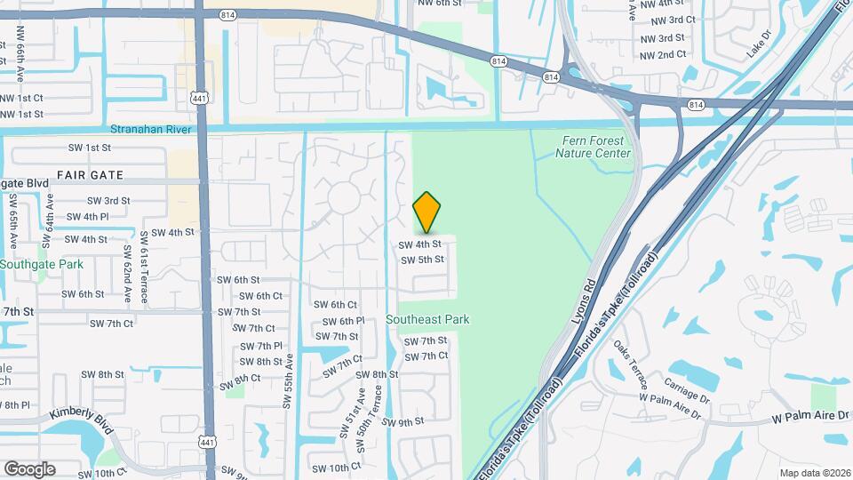 4967 SW 4th St Mapa y Detalles de la Ubicación