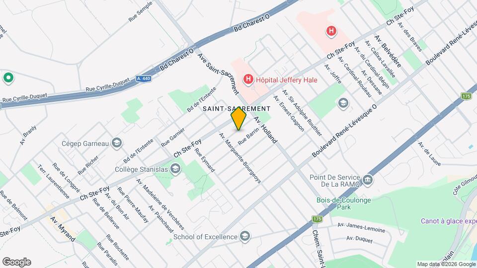 1385 Marie-Rollet Rue Map and Location Details