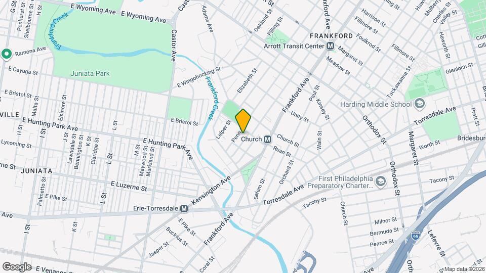 4256 Griscom St Map and Location Details