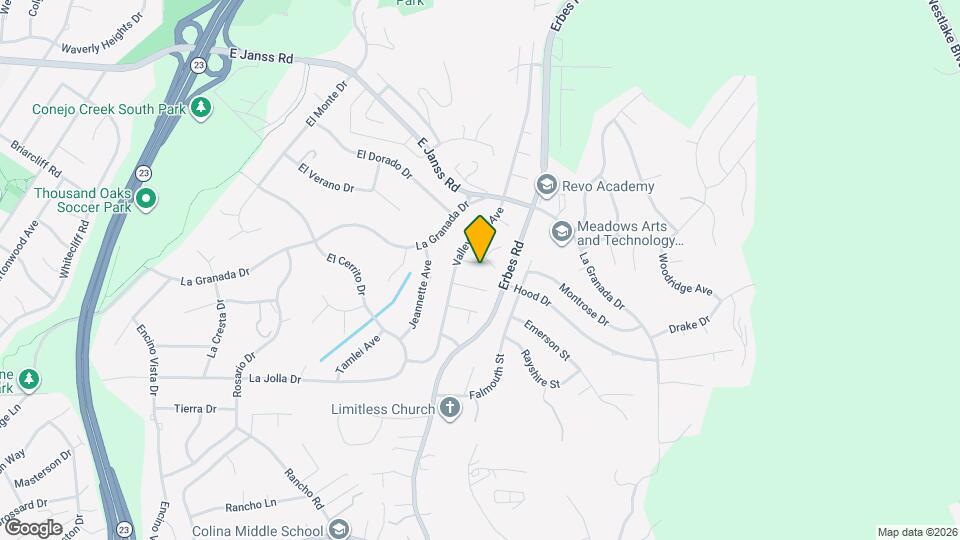 1742 Fisk Ct Mapa y Detalles de la Ubicación
