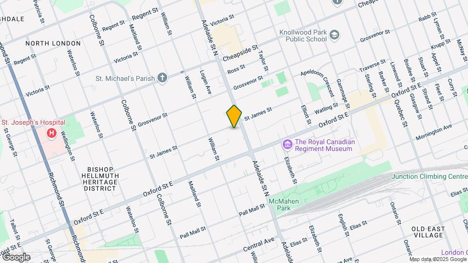 571 St James St Map and Location Details