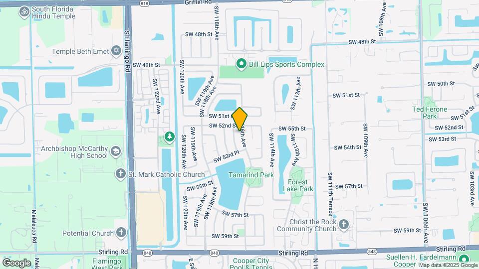 5225 SW 116th Ave, Unit The Garage Map and Location Details