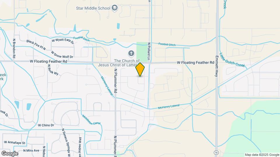 1448 N Garnet Creek Ave Map and Location Details