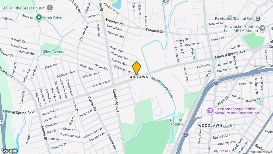 595 Mineral Spring Ave, Unit 14 Mapa y Detalles de la Ubicación