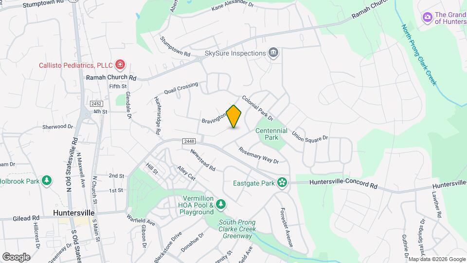 12728 Cumberland Crest Dr Mapa y Detalles de la Ubicación