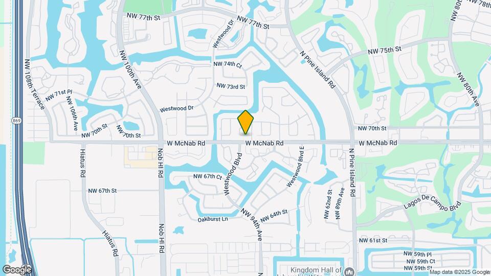 9404 NW 70th St Map and Location Details