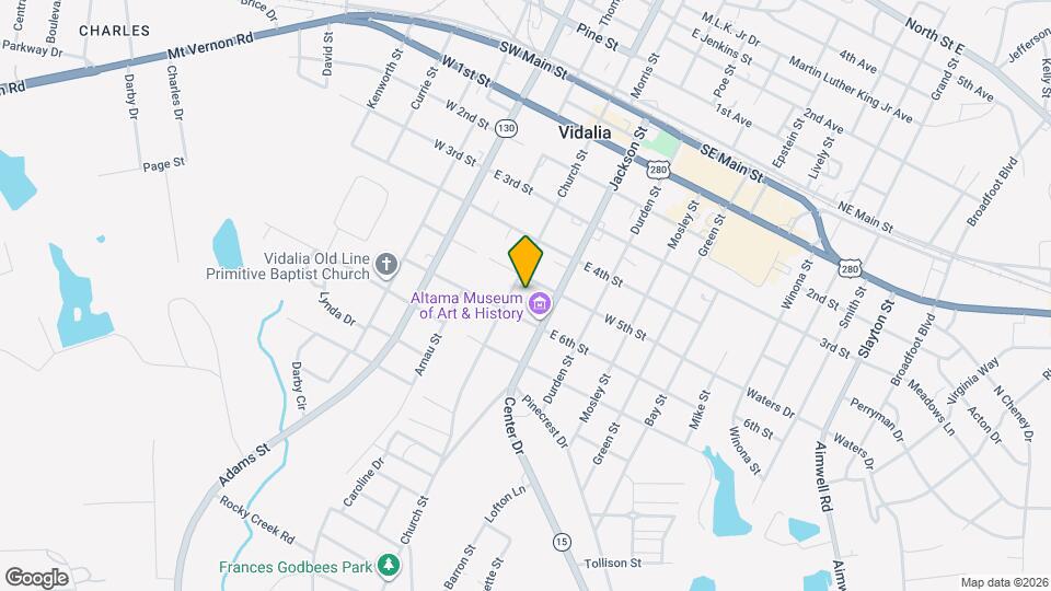 604 Church St Map and Location Details