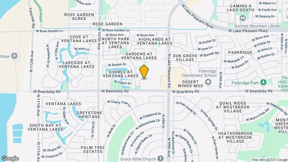 10381 W Yukon Dr Map and Location Details