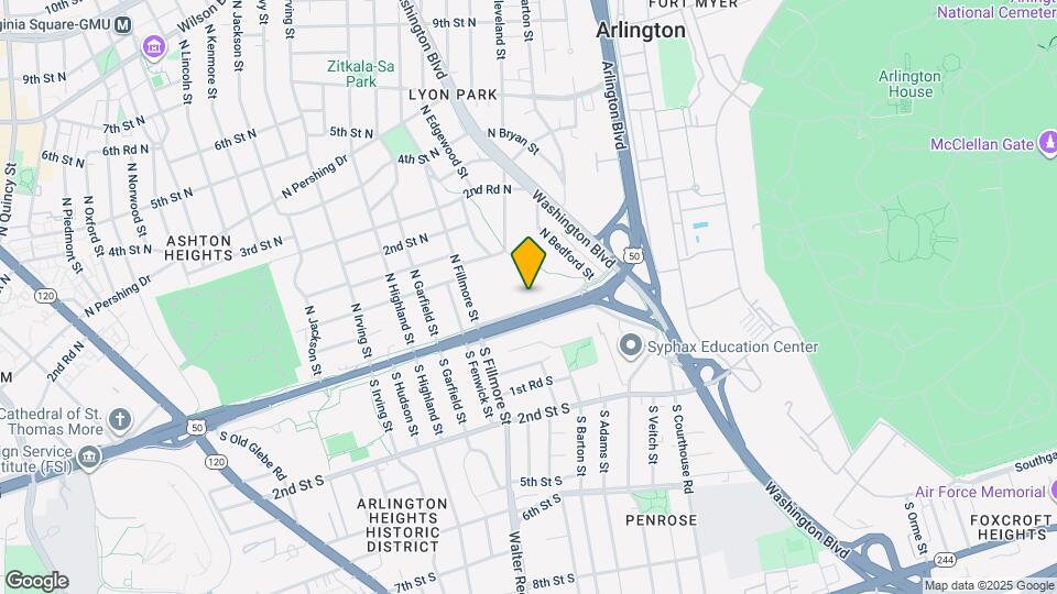 2601 Arlington Blvd Map and Location Details