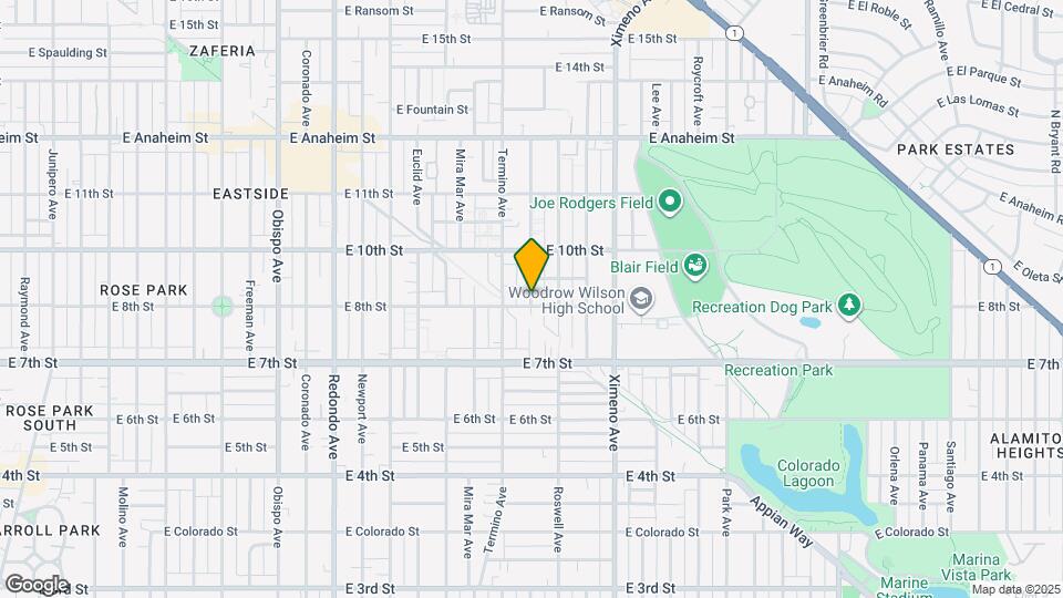 824 Belmont Ave Map and Location Details