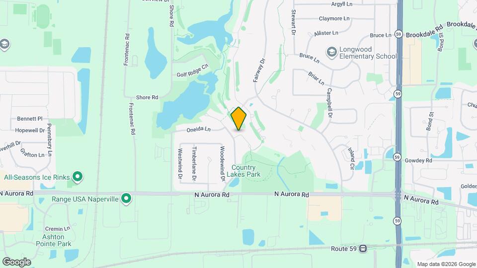 2331 Overlook Ct Map and Location Details