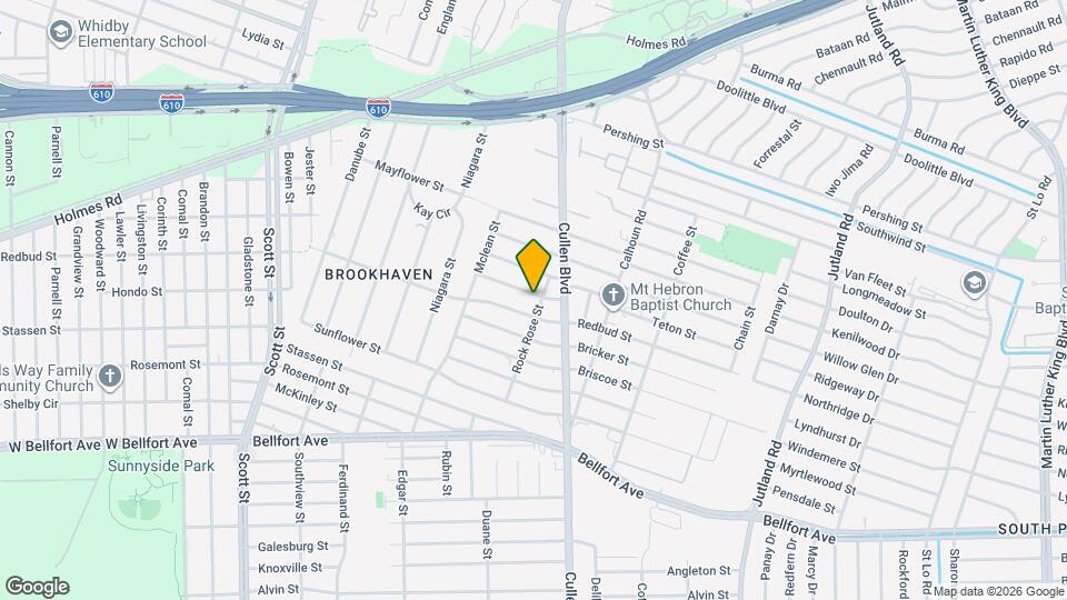 4554 Newberry St Map and Location Details