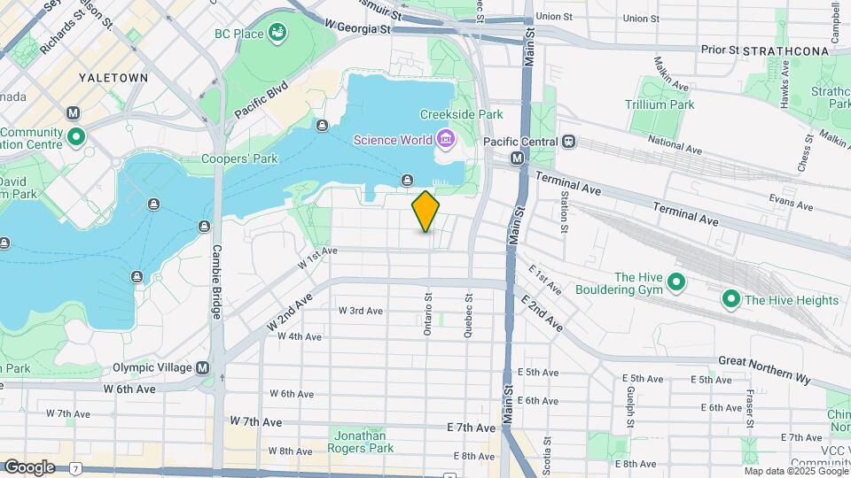 1661 Ontario St Map and Location Details