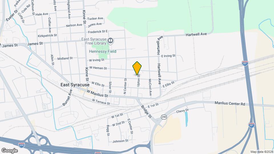 115 E Yates St, Unit 1 Map and Location Details