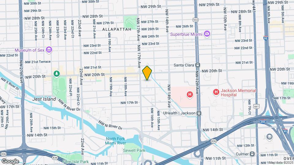 1640 NW 19th Ter Mapa y Detalles de la Ubicación