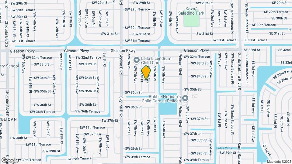 3414 SW 6th Ave Map and Location Details