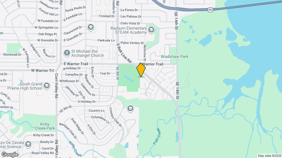 16 W Creek Ln Map and Location Details