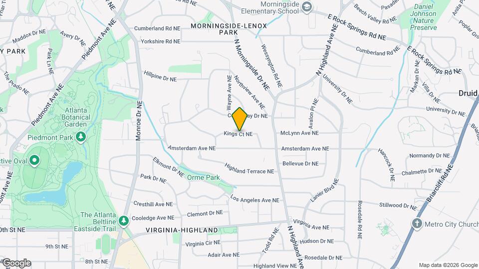 2438 Kings Ct NE Map and Location Details