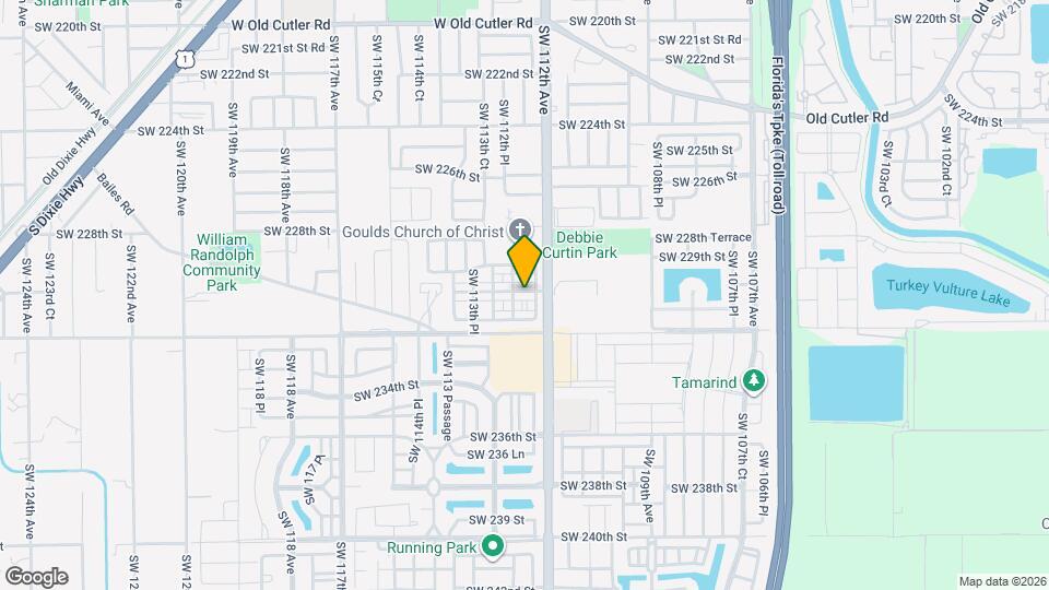 11236 SW 230th Terrace Map and Location Details