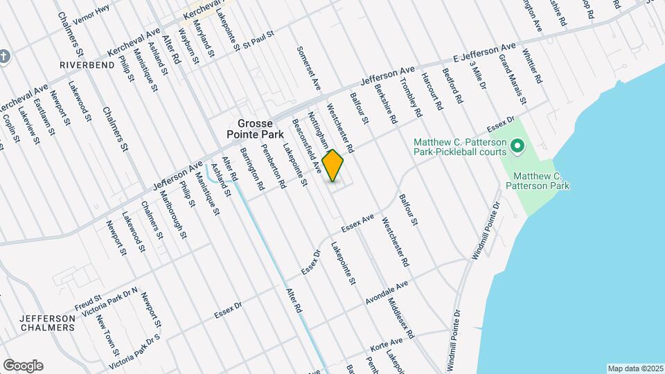 848 Beaconsfield Ave Mapa y Detalles de la Ubicación