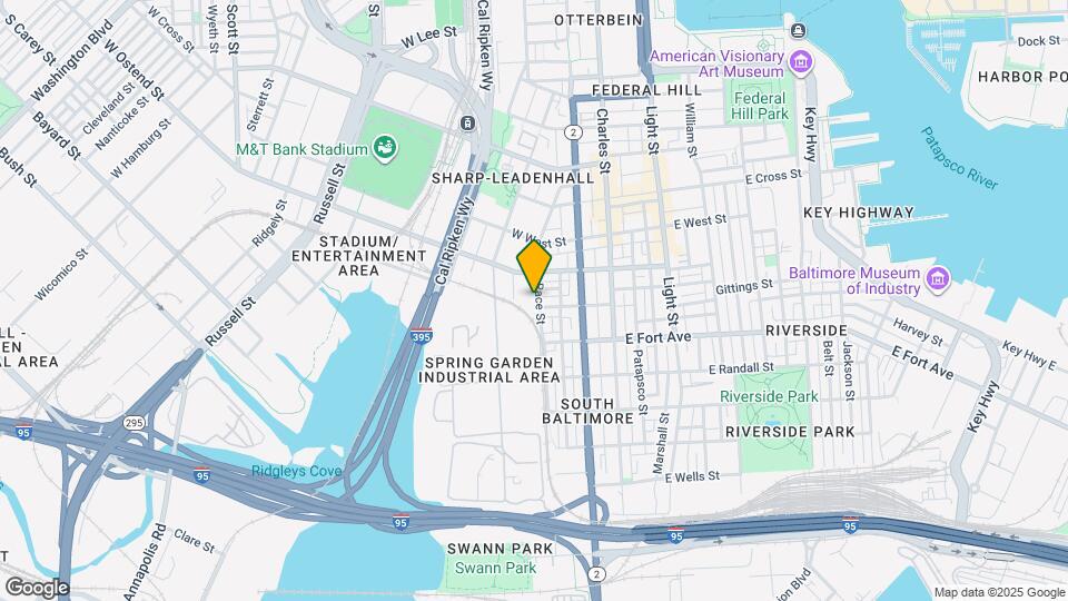 1324 Race St Map and Location Details