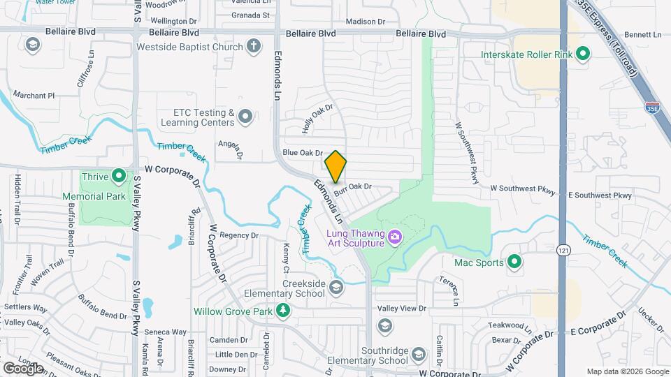 807 Burr Oak Dr Map and Location Details