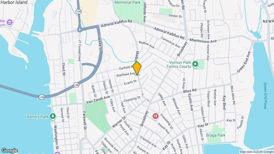 46 Malbone Rd Map and Location Details