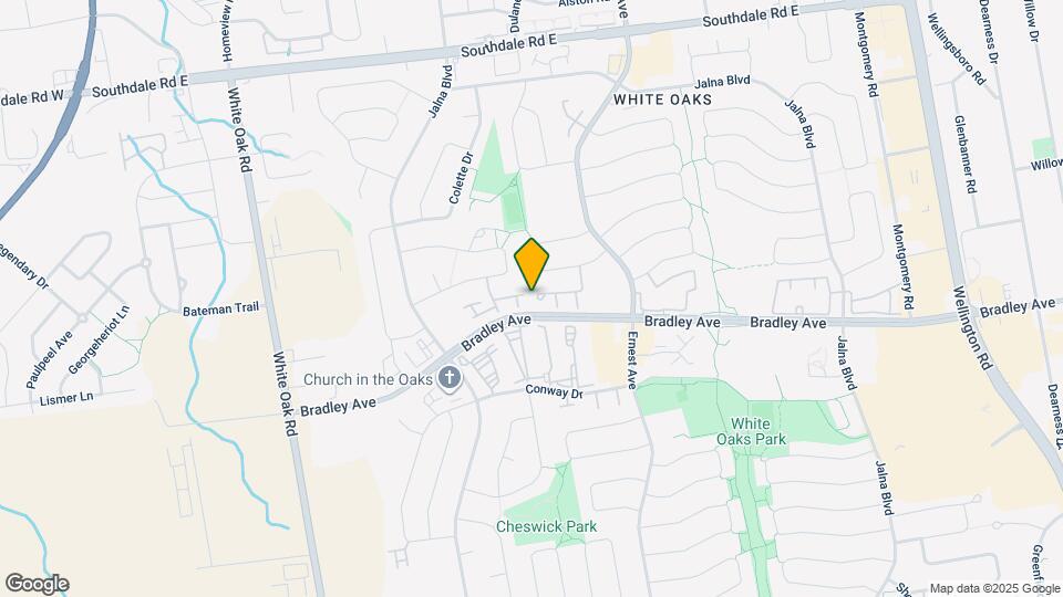 114 Pauline Crescent Map and Location Details