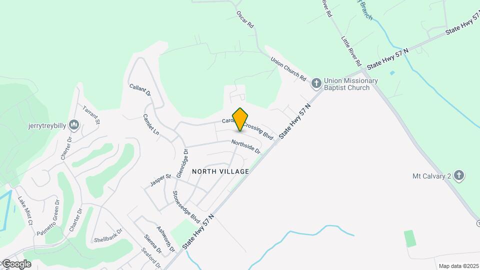 336 Hidden Cove Dr Map and Location Details