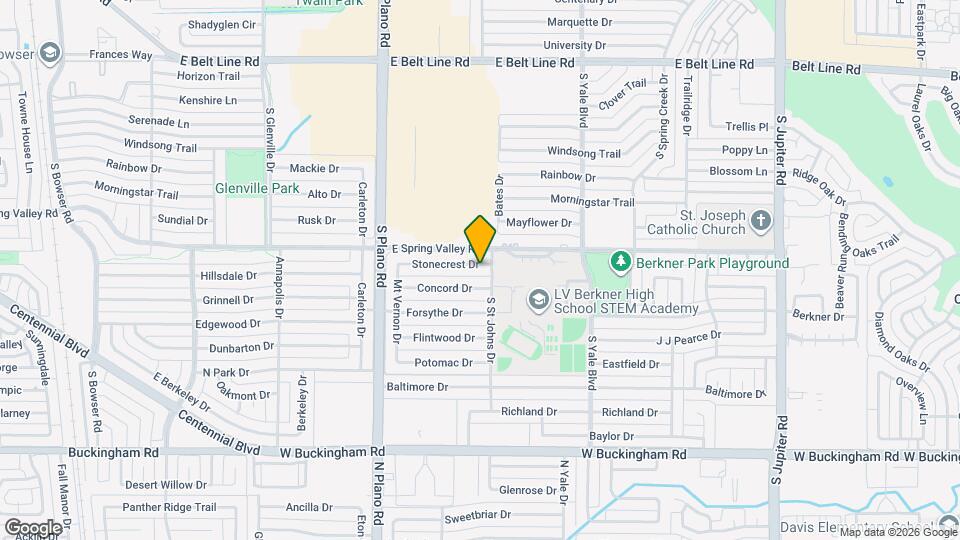 1514 Stonecrest Dr Map and Location Details