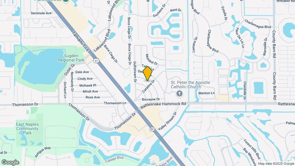 4830 Cortez Cir Map and Location Details