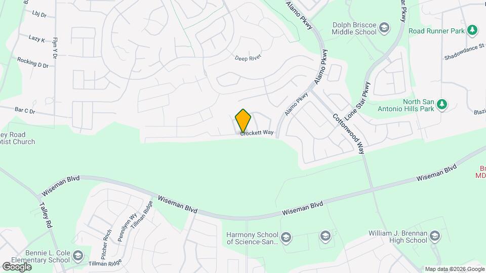 12534 Crockett Way Mapa y Detalles de la Ubicación