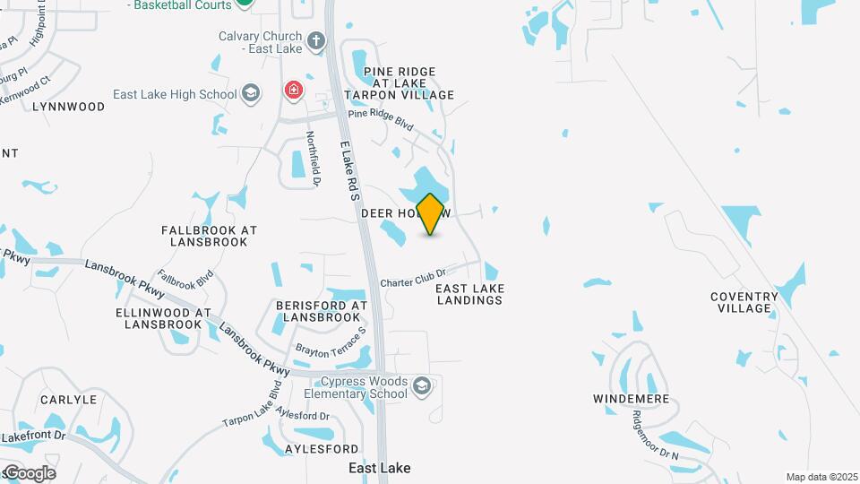 3166 Lake Pine Way S Map and Location Details