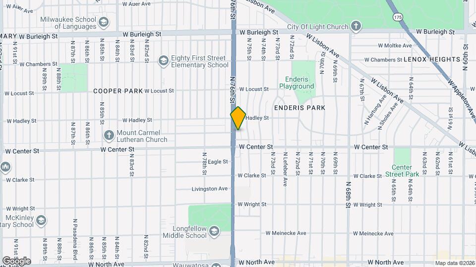 2742 N Wauwatosa Ave, Unit Unit A Map and Location Details