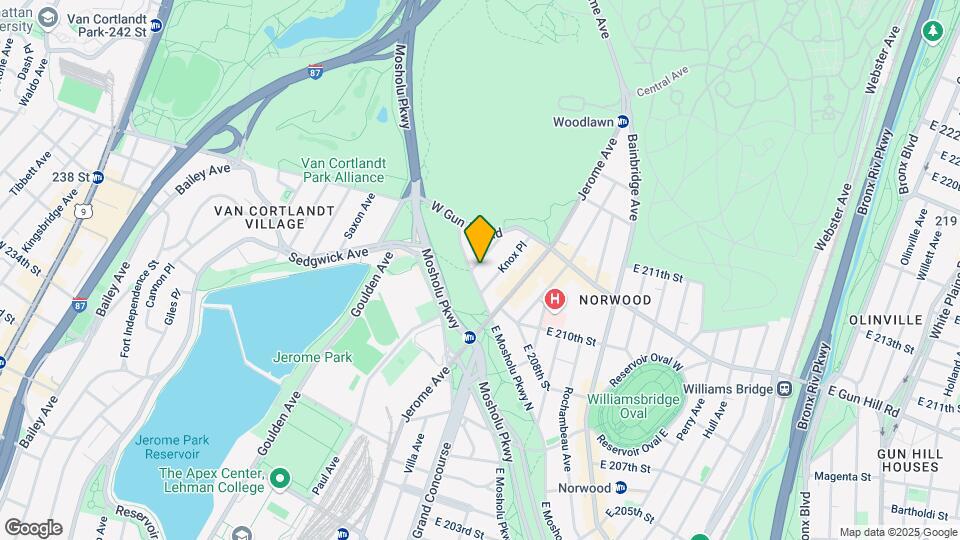 31 W Mosholu Pkwy N Map and Location Details