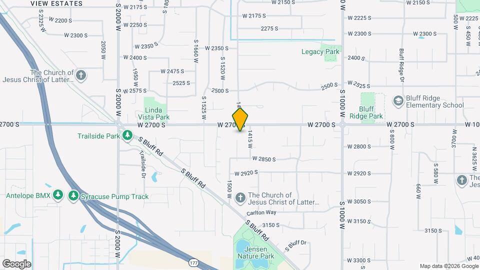 2747 S 1475 W Map and Location Details