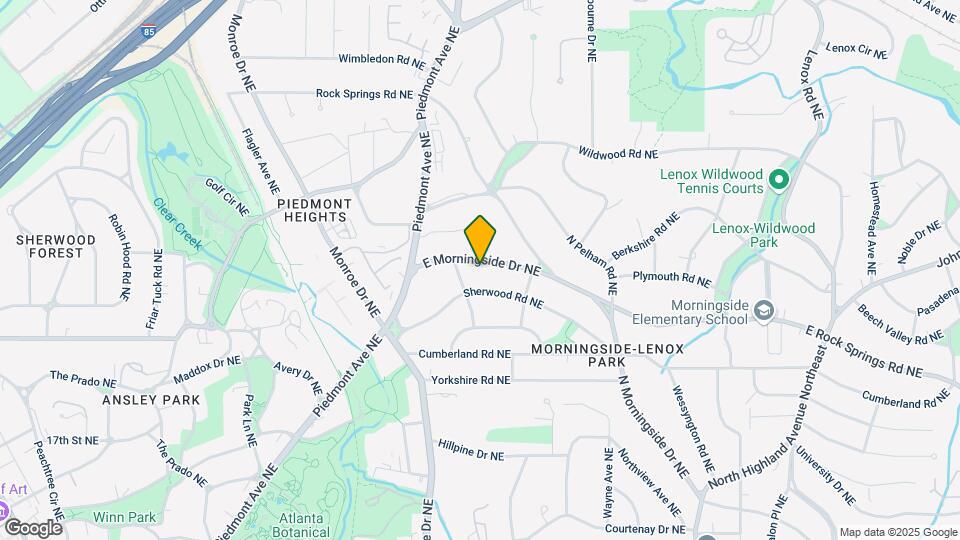 685 E Morningside Dr NE Map and Location Details