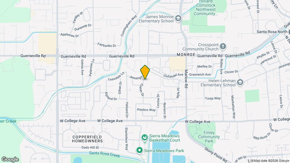 1190 Exeter Dr Map and Location Details