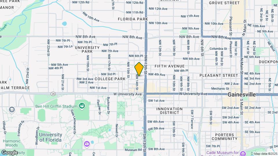1320 NW 3rd Ave Map and Location Details