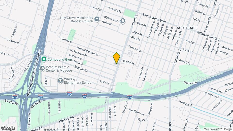 3843 Mt Pleasant St Map and Location Details