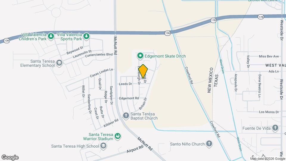 5803 London Dr Map and Location Details