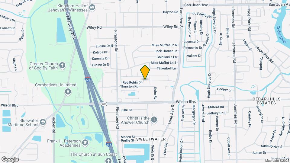 2577 Red Robin Dr E Map and Location Details