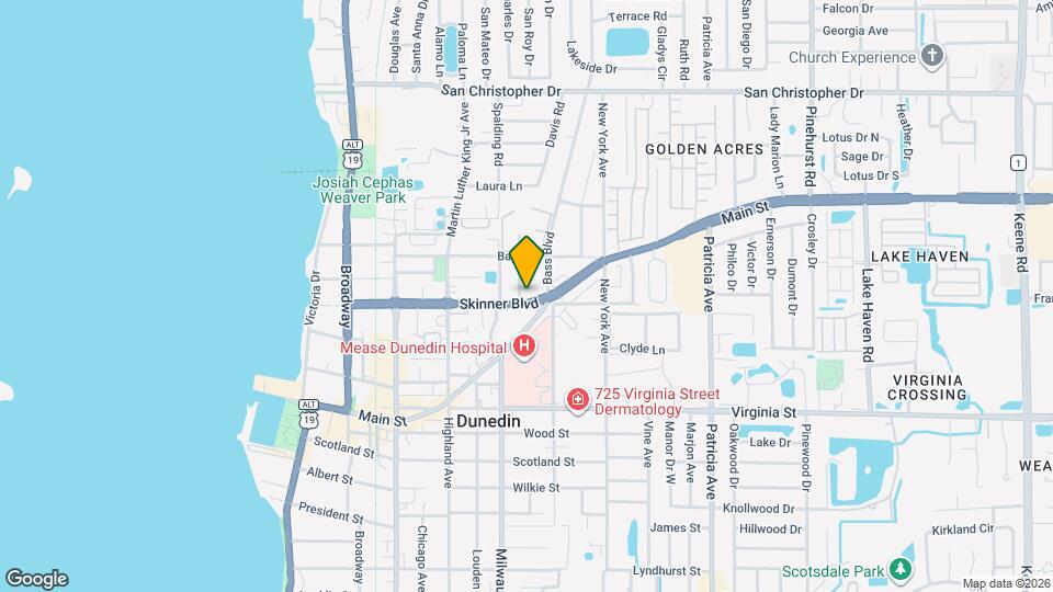 632 Skinner Blvd Mapa y Detalles de la Ubicación